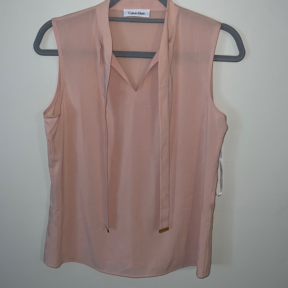 Calvin Klein sleeveless women blouse